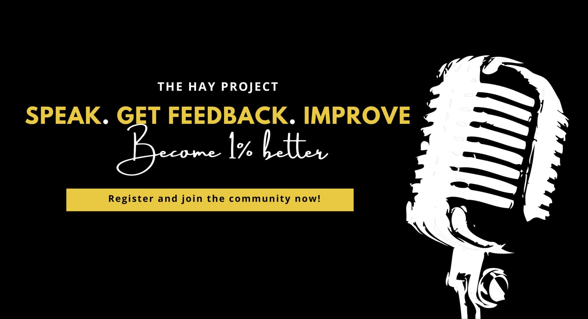 WEBNARS The HAY Project | Become 1% better!
